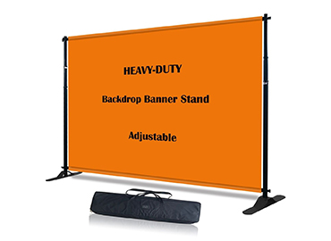 Adjustable Back-Drop Standee